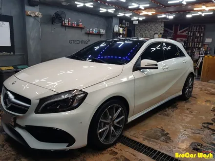 강서구 마곡 지구 벤츠 A45 AMG 자동차 광택 벤츠  강서구 차량 내부 스팀세차장 / 서울 강서