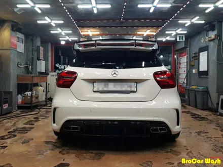 강서구 마곡 지구 벤츠 A45 AMG 자동차 광택 벤츠  강서구 차량 내부 스팀세차장 / 서울 강서