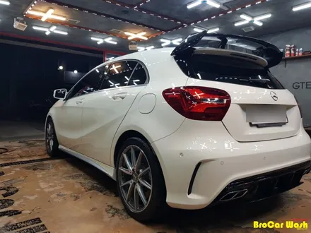 강서구 마곡 지구 벤츠 A45 AMG 자동차 광택 벤츠  강서구 차량 내부 스팀세차장 / 서울 강서
