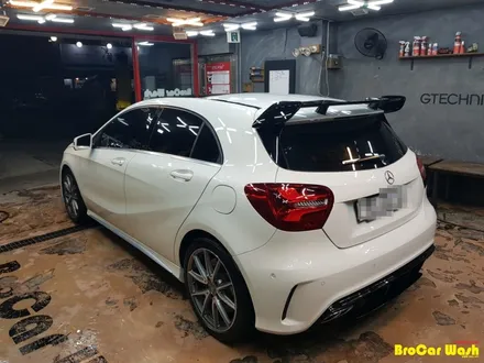 강서구 마곡 지구 벤츠 A45 AMG 자동차 광택 벤츠  강서구 차량 내부 스팀세차장 / 서울 강서
