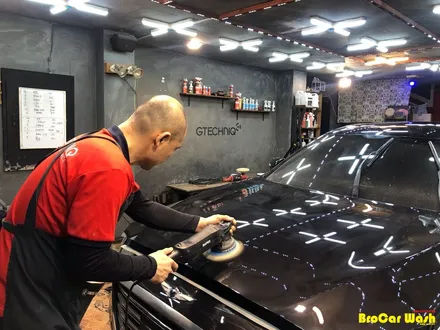 강서구 마곡 G80 제네시스 신차 유리막 코팅을 위한 광택 (유막 제거) (유리발수코팅)(차량 내부 스팀세차) / 서울 강서