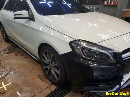 강서구 마곡 지구 벤츠 A45 AMG 자동차 광택 벤츠  강서구 차량 내부 스팀세차장 / 서울 강서