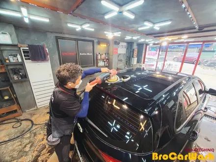 I30  자동차 광택 유막 제거 발수코팅 차량 내부 스팀 세차 / 서울 강서