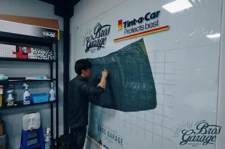 메르세데스-벤츠 GLE 350 틴트어카 틴팅 By. Bros garage