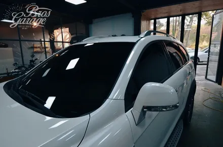 쉐보레 캡티바 틴트어카 틴팅 & 언더코팅 By. Bros garage