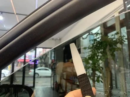 안산썬팅 프리미엄 벤츠 E클래스 레이노 S7 측면 재 시공