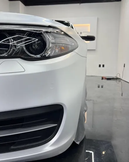 [랩핑] bmw 5시리즈 사틴화이트펄 랩핑 / 인천 계양구