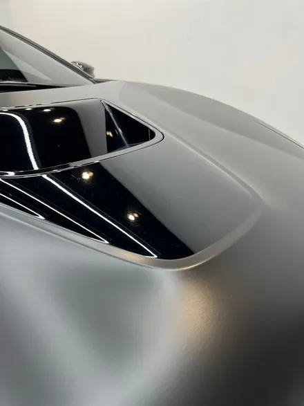 [랩핑] bmw i8 전체랩핑 (사틴블랙) / 인천 계양구