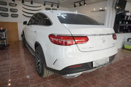 [오산네비게이션]신세기카오디오 벤츠 GLE-350D CSS3 네비게이션매립 및 보조배터리 장착입니다. / 평택 오산 안성