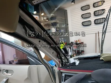 #뉴sm5 블루투스오디오지넷gi700썬가드블랙버드시공 / 평택 오산 안성