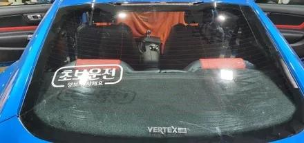 포드 머스탱 광각미러 및 열차단썬팅 시공  오산 동탄 수원 향남 평택 송탄 / 평택 오산 안성