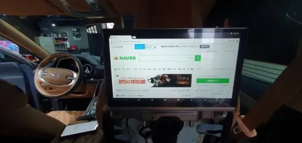 오산 현대gv80 노바z9 리어모니터시공 / 평택 오산 안성