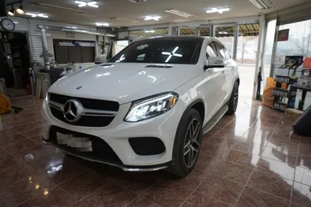[오산네비게이션]신세기카오디오 벤츠 GLE-350D CSS3 네비게이션매립 및 보조배터리 장착입니다. / 평택 오산 안성