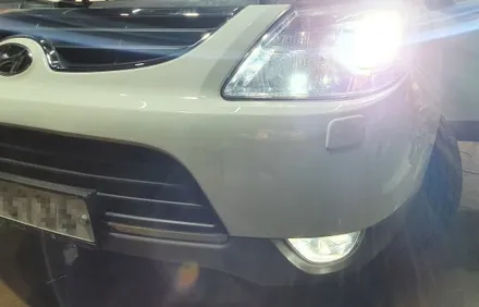 오산 현대 베라크루즈 열차단썬팅 및 led안개등 시공  오산 동탄 수원 향남 평택 송탄 / 평택 오산 안성