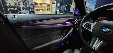 오산 bmw g30회오리트위터 엠비언트 시공  오산 동탄 수원 향안 평태 송탄 / 평택 오산 안성