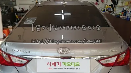 오산 동탄 송탄 수원 향남 용인 평택  ※현대 yf소나타 열차단썬팅시공※ / 평택 오산 안성