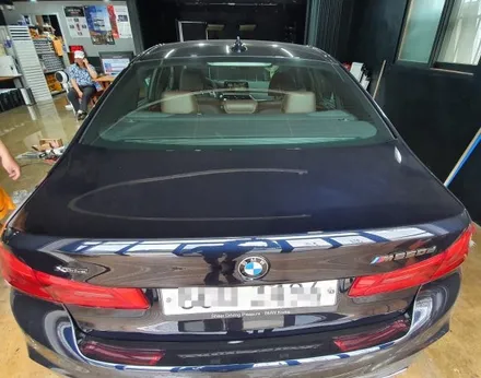 오산썬팅 bmw g30 썬가드 블랙버드 열차단썬팅시공 / 평택 오산 안성