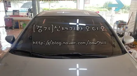 오산 동탄 송탄 수원 향남 ※뉴sm5 뒤열선필름불량 전면열차단썬팅시공※ / 평택 오산 안성