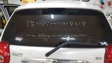 ※쉐보레 마티즈3 레이블럭썬팅시공※ / 평택 오산 안성