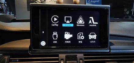 오산 아우디a7 카플레이시공               오산 동탄 수원 향남 평택 송탄 / 평택 오산 안성