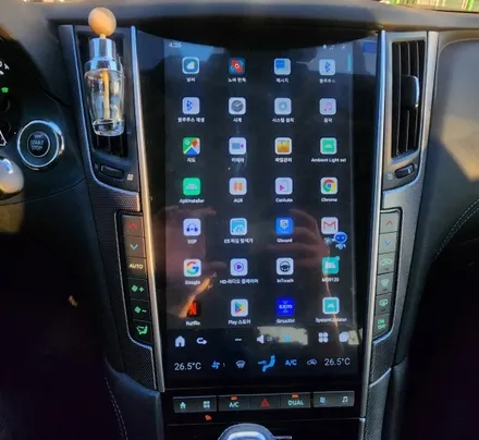 오산인피니티q50s 안드로이드올인원 및 전동트렁크 시공 오산 동탄 수원 향남 평택 송탄 / 평택 오산 안성