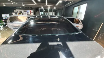 (오산 동탄 수원 향남 평택)                 오산신세기샵 현대에쿠스 vi썬가드 블랙버드 열차단썬팅시공 / 평택 오산 안성