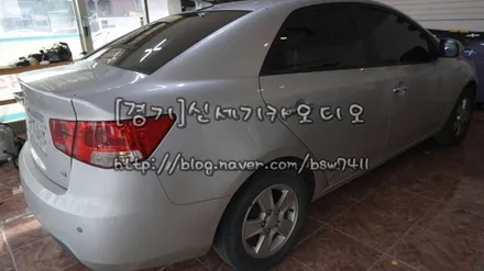 오산썬팅 오산블랙박스 오산경보기 오산불스원미러 오산광각미러 오산수원동탄썬팅 오산에쿠스기어봉 ※포르테 열차단썬팅 시공※ / 평택 오산 안성