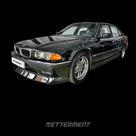 bmw e38 740il 윈도우 크롬죽이기(3m 유광블랙) / 수원 영통구 하동