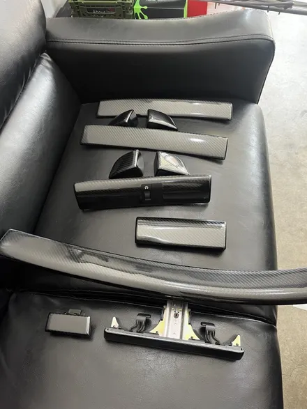 BMW E38 740il 실내 전체 카본랩핑!(snc 6d carbon) / 수원 영통구 하동