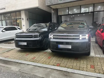 현대 싼타페(mx5)전체 크롬죽이기,휠랩핑(3m사틴,유광블랙) / 수원 영통구 하동