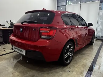 BMW f20 120d 사이드데칼,크롬죽이기(3m 사틴블랙,고광택 블랙) / 수원 영통구 하동