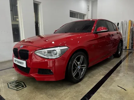 BMW f20 120d 사이드데칼,크롬죽이기(3m 사틴블랙,고광택 블랙) / 수원 영통구 하동