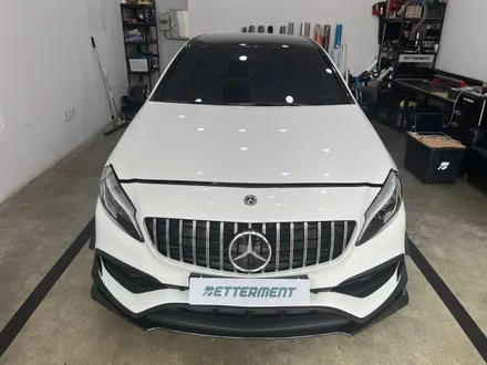 벤츠 a45 amg 그릴 크롬죽이기(3m2080 gloss black) / 수원 영통구 하동