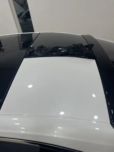 제네시스 g70 투톤랩핑,크롬죽이기(3m 2080 gloss black) / 수원 영통구