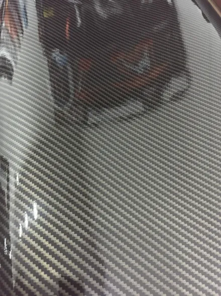 BENZ GLE450 실내 카본 랩핑(3m real carbon) / 수원 영통구