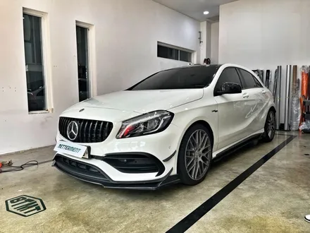 벤츠 a45 amg 그릴 크롬죽이기(3m2080 gloss black) / 수원 영통구 하동