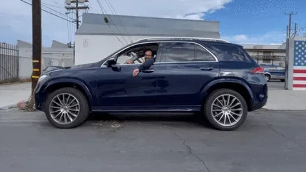 BENZ GLE450 실내 카본 랩핑(3m real carbon) / 수원 영통구