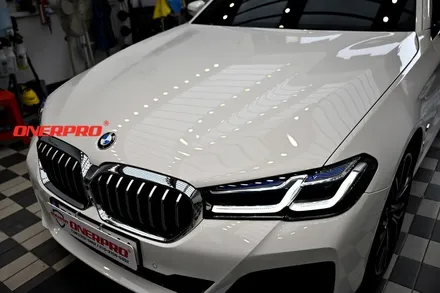 순천 BMW 540I 신차 구입 시 필요한 시공 4가지. 선팅, 유리막 코팅, PPF, 가죽 코팅 / 전남 순천