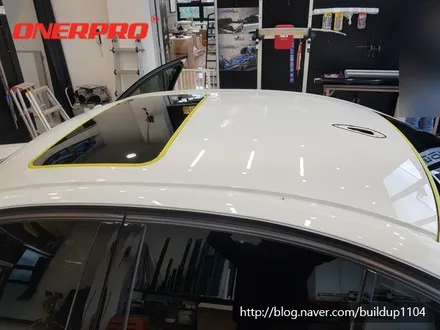 [BMW 335D 루프스킨] BMW3시리즈 에이버리 유광블랙 루프스킨, 순천루프스킨 / 전남 순천