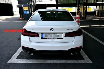 순천 BMW 540I 신차 구입 시 필요한 시공 4가지. 선팅, 유리막 코팅, PPF, 가죽 코팅 / 전남 순천