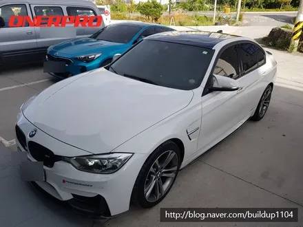 [BMW 335D 루프스킨] BMW3시리즈 에이버리 유광블랙 루프스킨, 순천루프스킨 / 전남 순천
