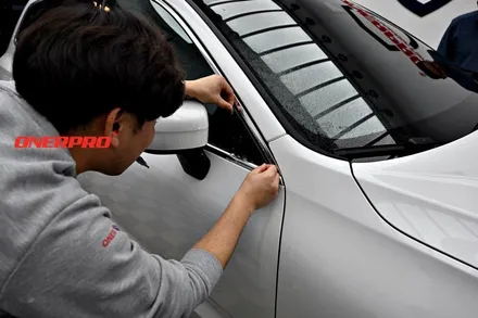 신차 구입 시 필요한 시공은 무엇이 있을까? 순천 볼보 XC60 가디언도어가드 & 하이글로시 보호필름 시공 / 전남 순천