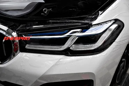 순천 BMW 540I 신차 구입 시 필요한 시공 4가지. 선팅, 유리막 코팅, PPF, 가죽 코팅 / 전남 순천