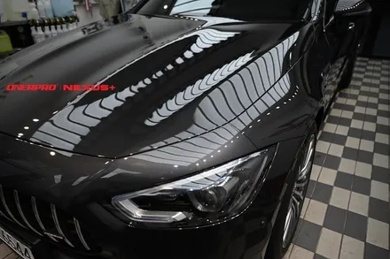 벤츠 GT 43 차량에 본넷PPF와 실내PPF를 시공해보자. / 전남 순천