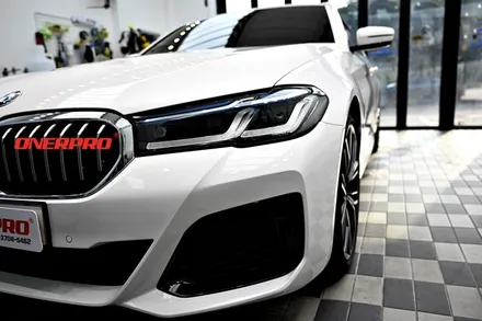 순천 BMW 540I 신차 구입 시 필요한 시공 4가지. 선팅, 유리막 코팅, PPF, 가죽 코팅 / 전남 순천