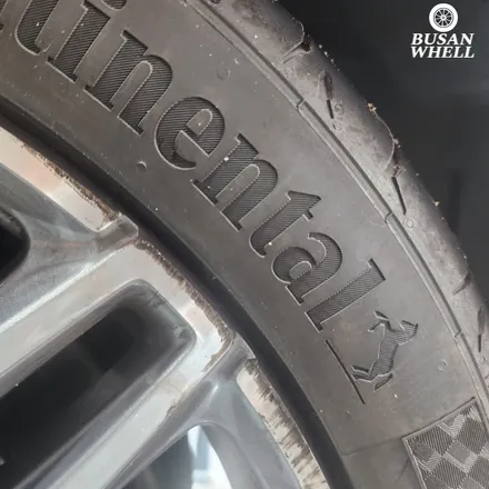 벤츠 e220 다이아몬드컷팅휠 휠복원과정입니다 / 부산 금정, 북구, 동래, 기장, 양산