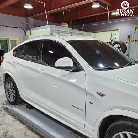 부산 bmw x4 유광블랙 도색은 부산휠과 상의하세요 / 부산 금정, 북구, 동래, 기장, 양산