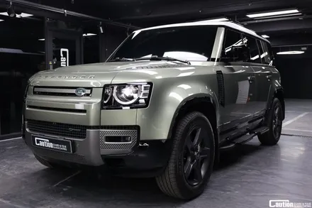KPMF 유광 화이트 루프스킨 / 랜드로버 디펜더 LAND-ROVER DEFENDER / 과천시 주암동