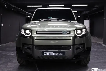 KPMF 유광 화이트 루프스킨 / 랜드로버 디펜더 LAND-ROVER DEFENDER / 과천시 주암동