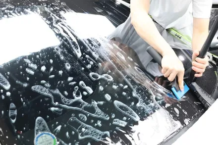 벤츠 S400d AMG 전면 유리 보호  /  엑소쉴드  / 윈드쉴드 /앞 유리 보호 필름 / 과천시 주암동